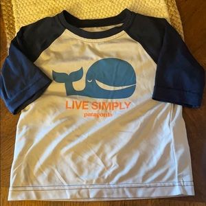 Patagonia toddler whale shirt